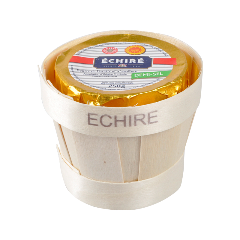 Echire-Butter-250g-gesalzen-8-Korbchen bei R-express Gastronomie Lebensmittel Grosshandel online kaufen