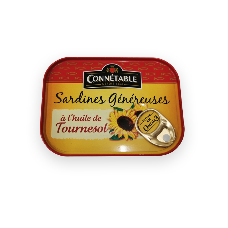 Sardinen-in-Sonnenblumenol bei R-express Gastronomie Lebensmittel Grosshandel online kaufen