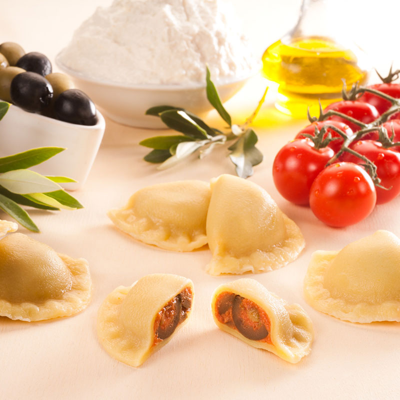 TK-Ravioli-olive-Tomate- bei R-express Gastronomie Lebensmittel Grosshandel online kaufen
