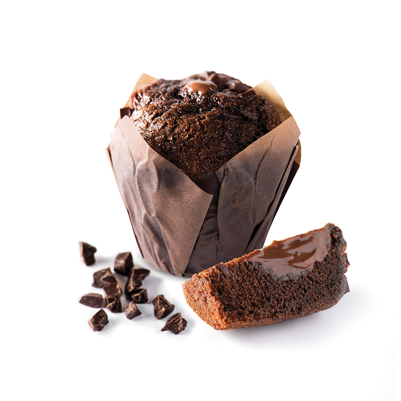 Muffin-chocolade-triple bei R-express Gastronomie Lebensmittel Grosshandel online kaufen